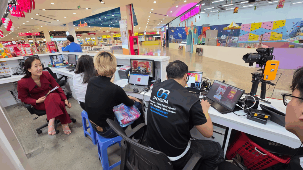 SM-Media, đối tác livestream quen thuộc cho GO Việt Nam.